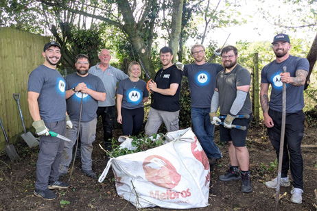 Foundation volunteers