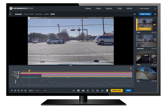 VideoManager EL Graph View