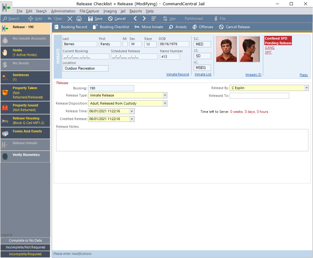 Police Records Management