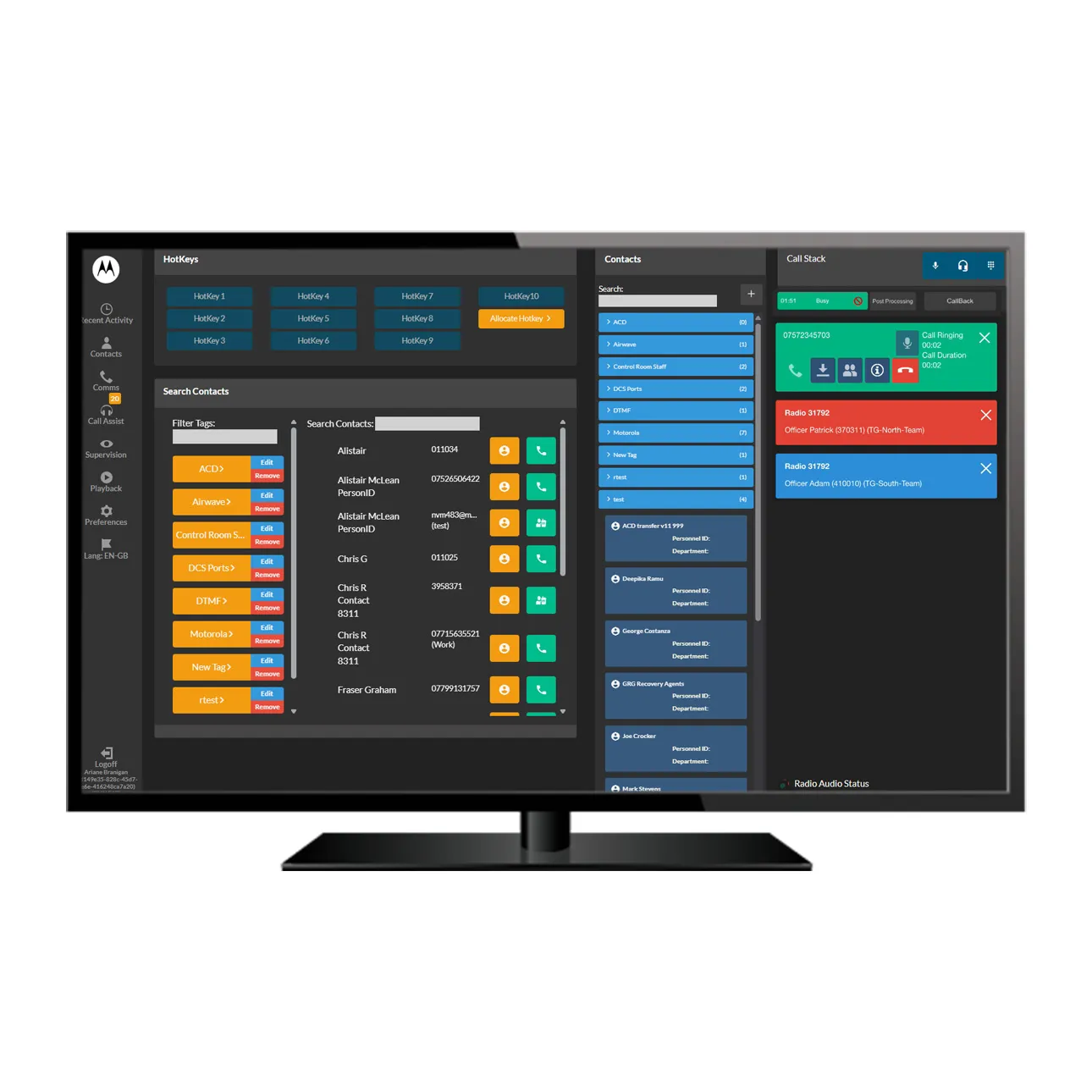 Guardian ICCS contacts