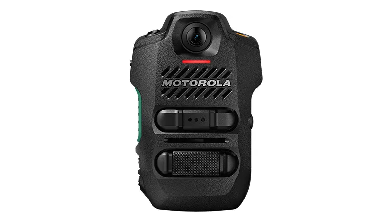 An SVX video remote speaker microphone