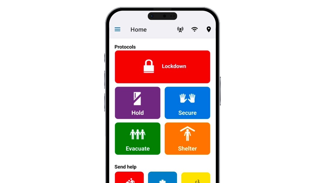 Rave emergency panic button app