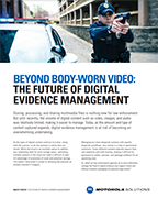 The future of Digital Evidence Management