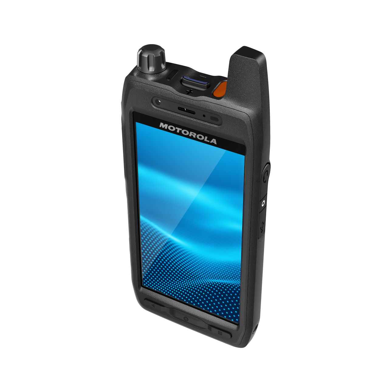 Evolve device image front left three quarters high