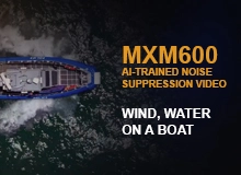 MXM600 AI-Trained NS video - Boat
