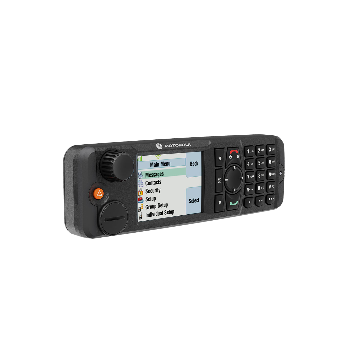 remote ethernet control head front