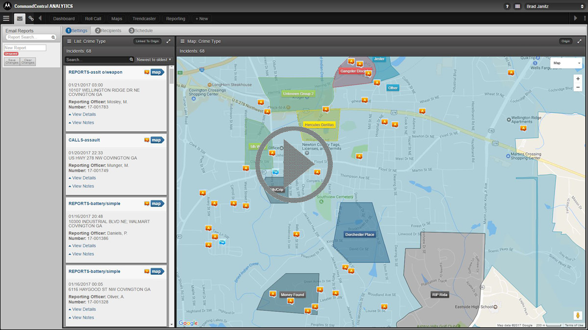CommandCentral Analytics - Information Sharing