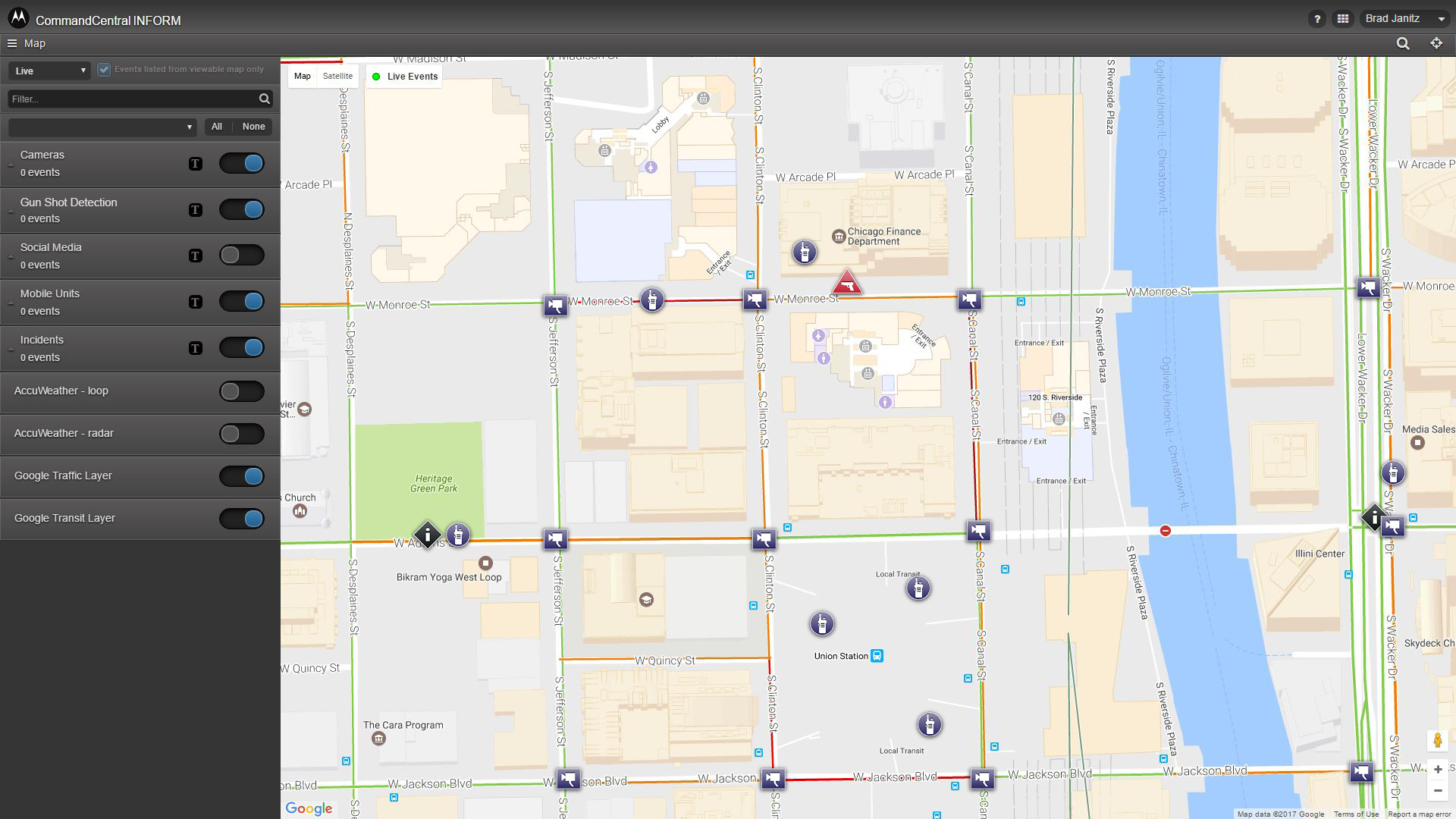 CommandCentral Inform - Real-Time Activity