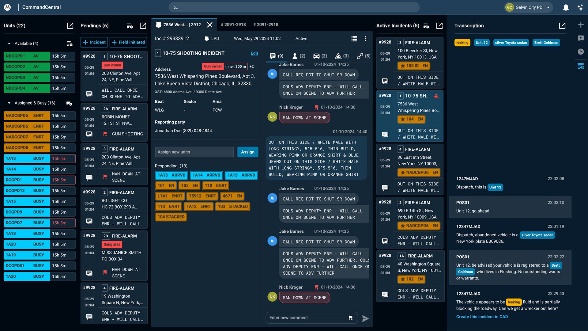 SVX and incident prompts