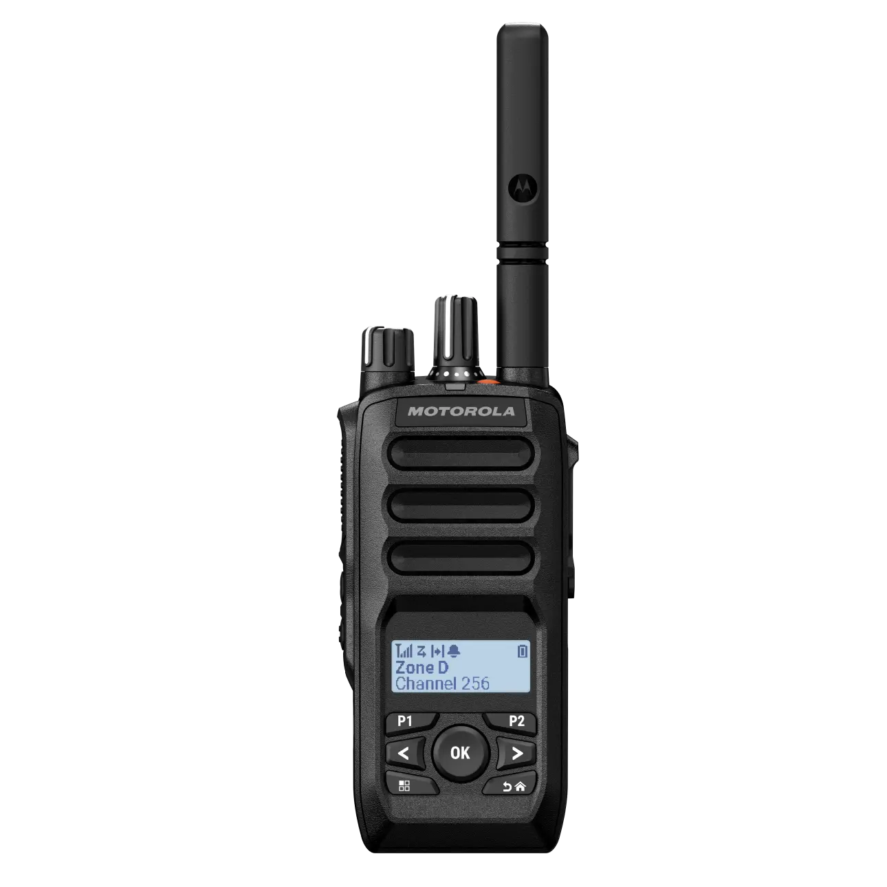 R5 Display-Modell, Vorderansicht