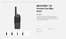 MOTOTRBO R2 Product Detail Page Thumbnail