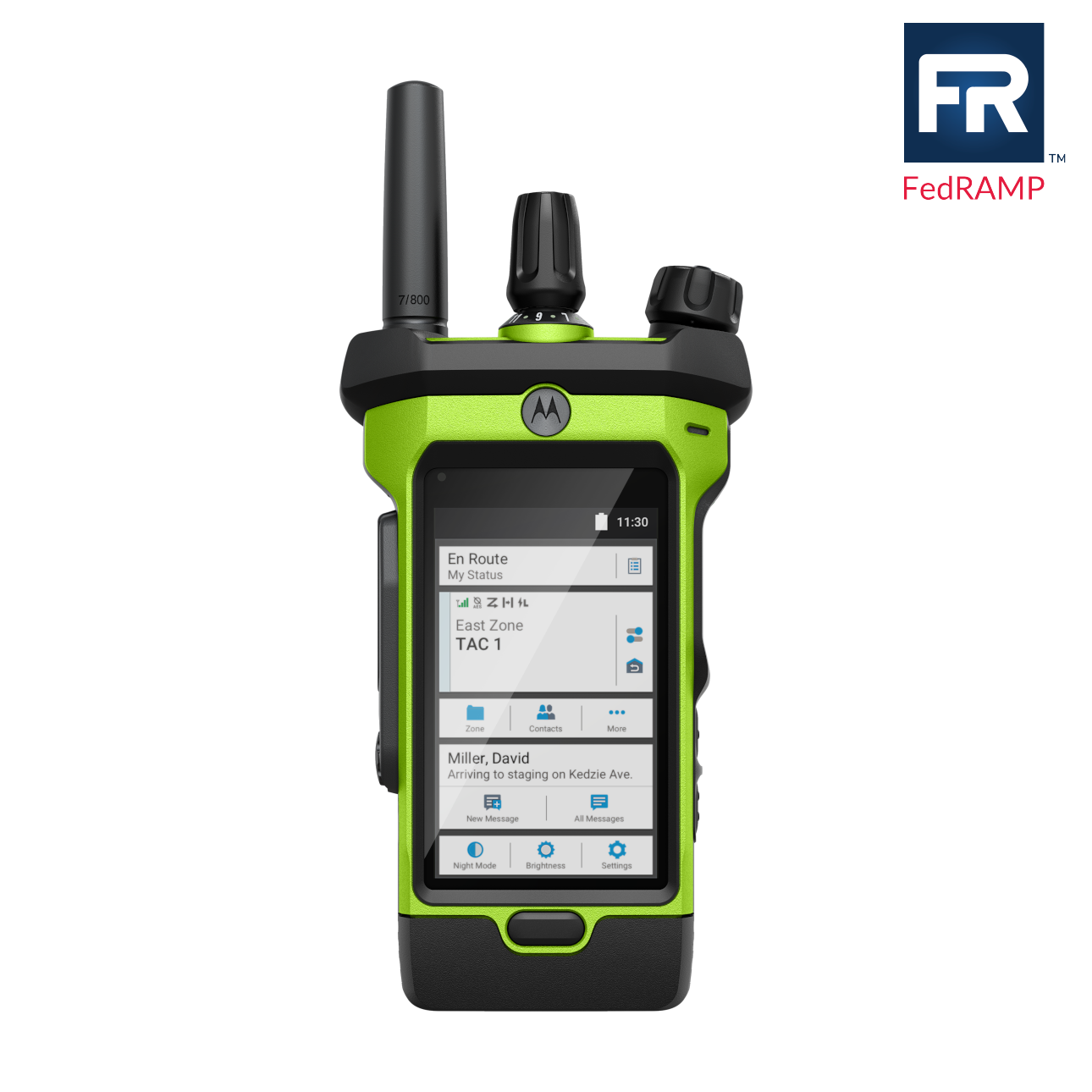 APX NEXT XE Front View Green