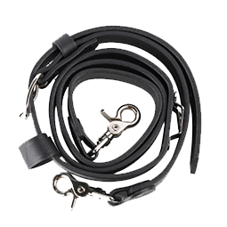 Boston Leather Fireman’s Radio Strap with Mic Button Holder for RSM