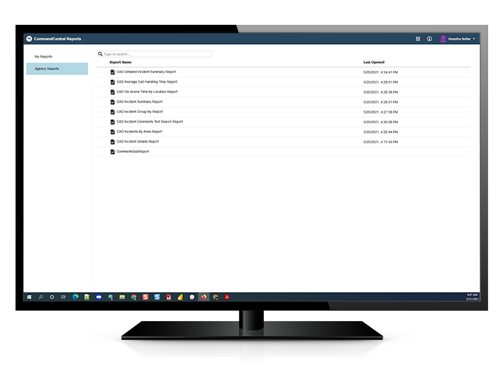 PSAP reports