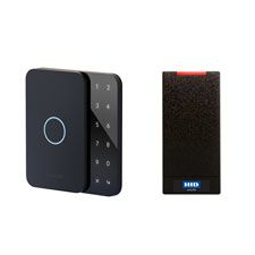 Access control devices with keypad