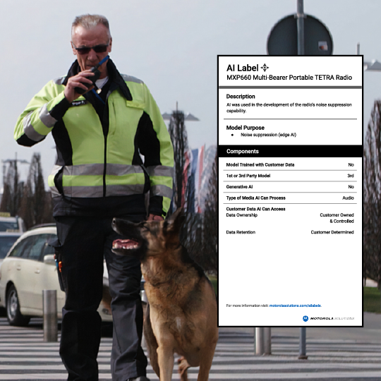 AI label for MXP660