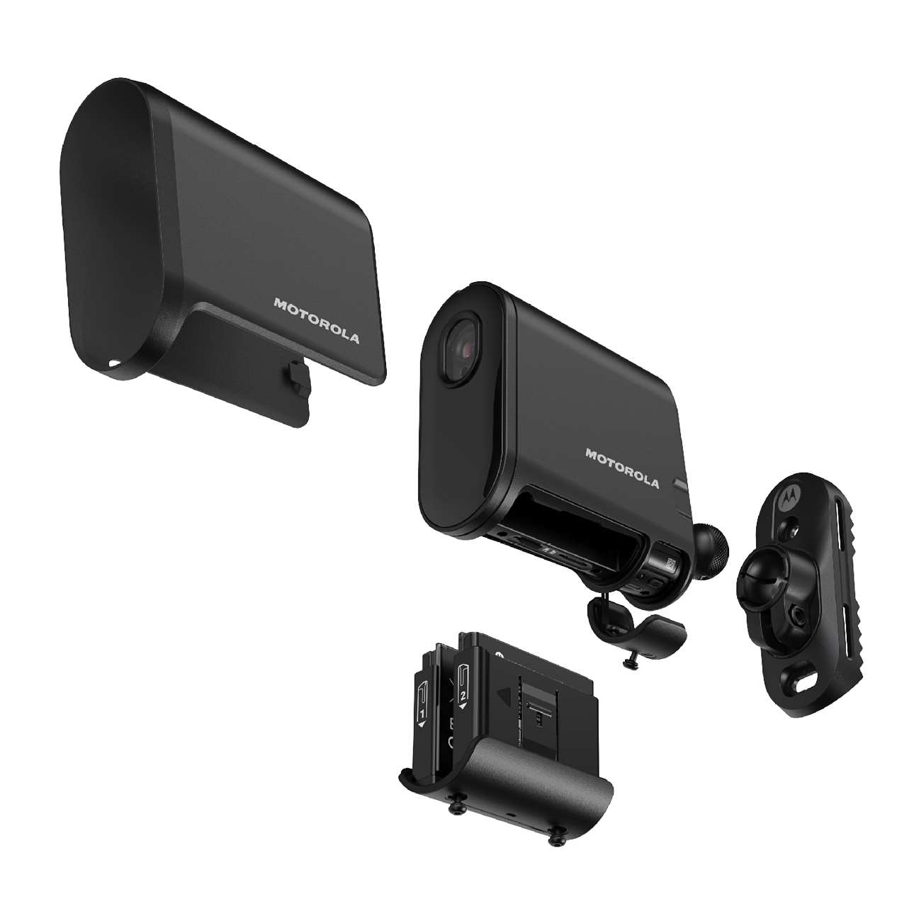 L6Q Quick-Deploy LPR Camera, Exploded View