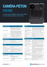 Fiche technique VB400