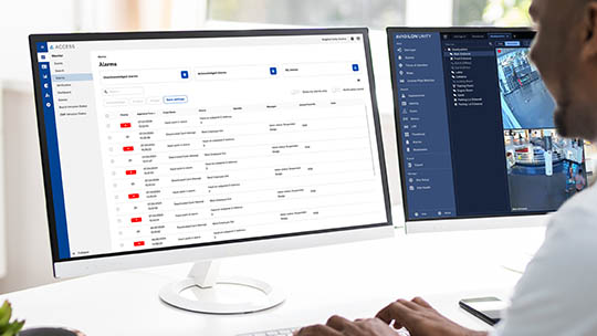 Desktop access control monitoring