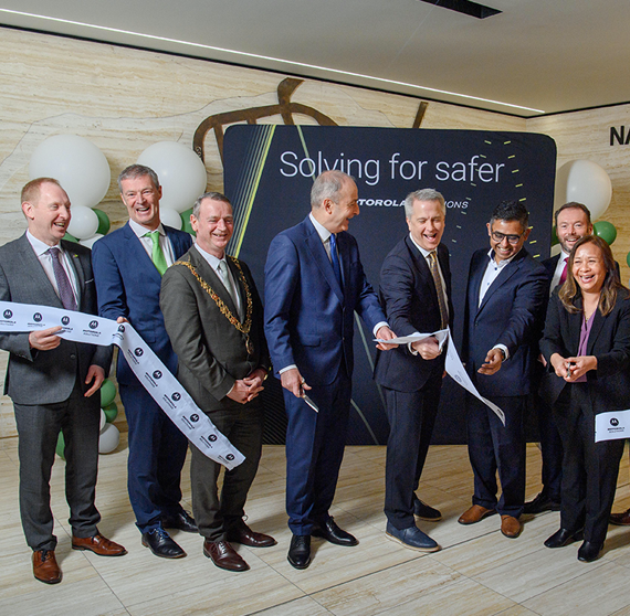 Taoiseach Micheál Martin opens Motorola Solutions’ new global R&D centre in Cork